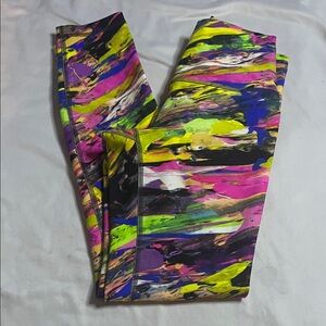 Lululemon Multi Colored Full Length Leggings